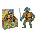 Figura Tortugas Ninja Leonardo Gigante 12 Pulgadas 1989
