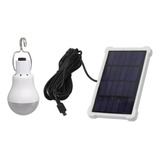 Bombilla Led Solar Para Exteriores, Portátil, Abs Y Pc, 150