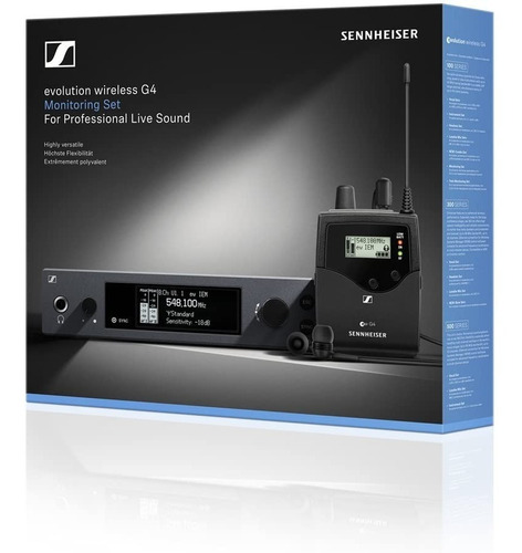 Sennheiser Ew Iem G4-a Kit De Sistema Monitor Inalámbrico