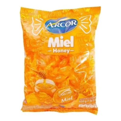 Bala Arcor Mel Sem Glúten 600 G 120 U | MercadoLivre