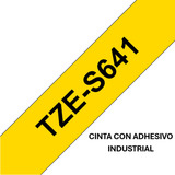 Cinta Brother Tze-s641 Para Rotuladoras 18mm X 8mts