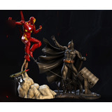 Diorama Homem De Ferro Vs Batman - Arq Stl Sx - Imp 3d