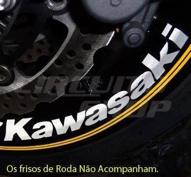 Kit Adesivo Roda Super Large Moto K Kawasaki Tuning Top