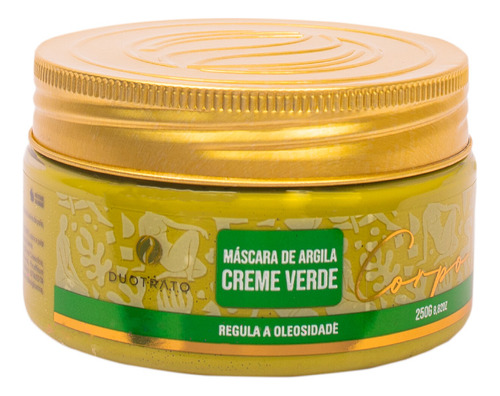 Máscara De Argila Creme Verde - 250g