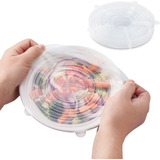 Silicone Stretch Lids Tapas Elasticas De Silicona Pack 6