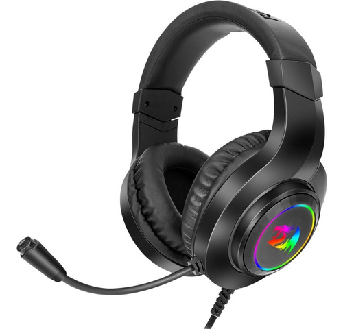 Auriculares Gamer Redragon H260 Hylas Rgb Ps4 Ps5 Pc 3.5mm F