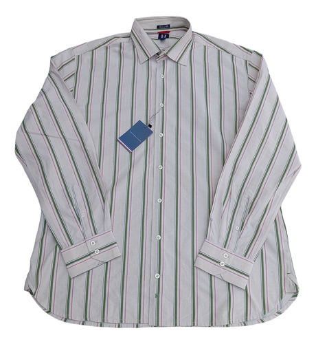 Camisa Casual Clasica Tommy Hilfiger Talla 2xl Tailored Fit