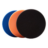 Sdo Almohadillas Pulidoras De Espuma (negro, Naranja Y Azul,