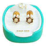 Aro Abridor Flor Con Cuerpo Oro 18k (linea Premium Ab177)