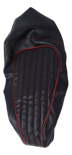 Funda De Cojín De Moto Negra, Funda De Asiento De Piel Sinté