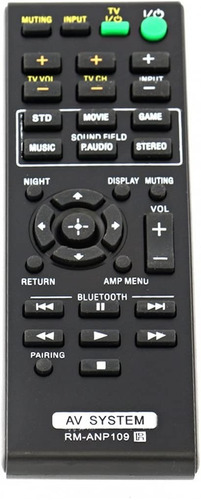 Reemplazado Rm-anp109 Control Remoto Apropiado Para Sony