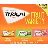 Trident Fruit Variety Pack Chicle Sin Azúcar