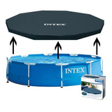 Cobertor Para Pileta Estructural Intex 305 Cm 