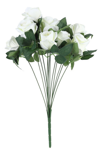 Rosas Artificiale Decorativa Mayoreo Un Puñado De 13 Bouquet