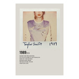 Poster Papel Fotografico Taylor Swift Album 1989 Sala 60x80