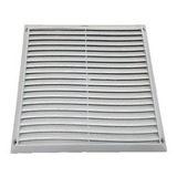 Grade De Ventilação Quadrada De Plástico 30x30cm Com Tela