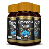 3x Omega 3 Importado Eua Concentrado 60caps 1450mg