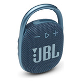 Parlante Jbl Clip 4 Portátil  Blue - Caja Deteriorada