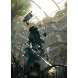 Diamond Paint Kit 5d Diy Nier Automata - 2b U9