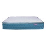 Colchon Inducol April Azul 160x200x29 Queen Size Resortes