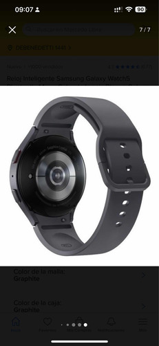 Samsung Galaxy Watch 4 44mm Negro