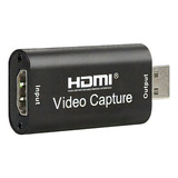 Placa Captura Vídeo Hdmi Full Hd 4k Live Streaming 