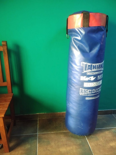 Bolsa De Boxeo 150cm Profesional Con Relleno Zona Longchamps