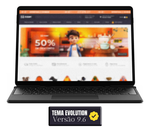 Tema Evolution Shopify Atualizado + Bônus E Vídeos