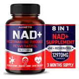 Nad + Resveratrol + Quercetina 90 Caps. Antienvejecimiento