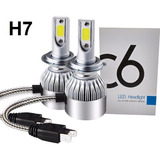 Kit Cree Led H7/h11/h1/9005 Luz Blanca Cob C6 Cooler Auto