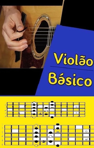 Apostila Curso Básico De Violão Método P/ Iniciantes 50 Págs