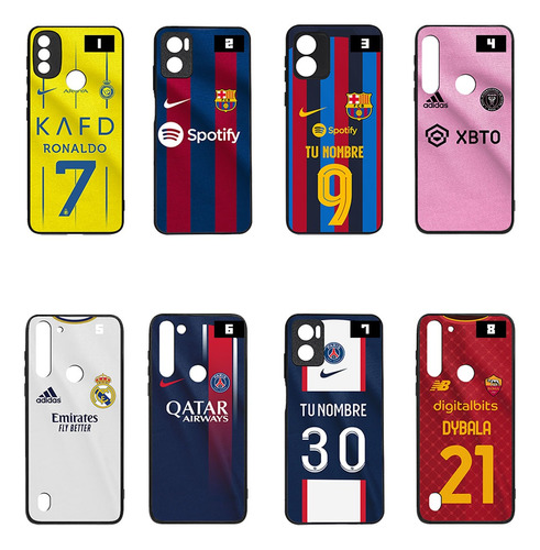 Carcasas Con Diseños De Futbol Para Celulares Motorola