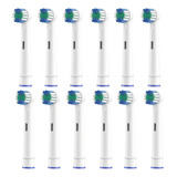 12pcs Cabezales De Recambio Compatibles Con Oral B Braun 17a