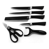 Set Cuchillos 6 Piezas Cocina Non-stick Knife Gloobal 