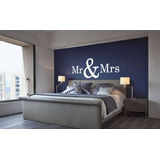 Vinil Decorativo Para Pared Frases Letras Cabecera Cama 