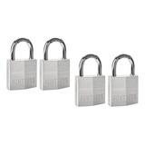 4 Candados 3/4 Fortress Master Lock Latón 1820t 