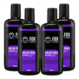 Balm Para Barba Fox For Men Kit 4 Un + Frete Grátis