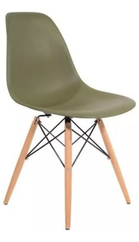 Cadeira Charles Eames Wood Design Eiffel Colorida