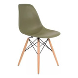 Cadeira Charles Eames Wood Design Eiffel Colorida