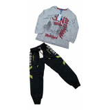 Conjunto Buzo / Camiseta Niños Moda Jogger