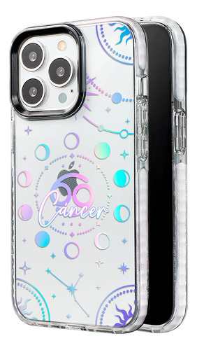 Funda Para iPhone Uso Rudo Mujer Signo Zodiaco Cáncer