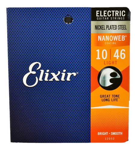 Encordado Guitarra Electrica Elixir Nanoweb 12052 (10-46)