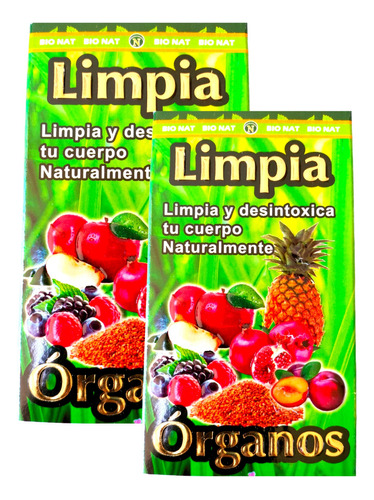 Limpia Organos 2 Piezas