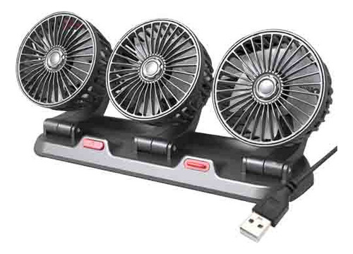 Ventilador De Automóvil Con Alto Flujo De Aire De 12/24 Volt