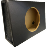 Caja Cajon Para Subwoofer 10 Pulgadas Slim En Mdf Cuero