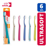 Kit - 6x Escova Ultra Soft - Edel White