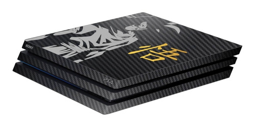 Skin Carbono Ps4 Pro Dragon Ball - Frete Grátis