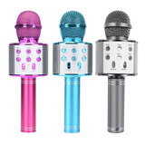 Micrófono Portátil Parlante Karaoke Bluetooth Ws858 + Envio