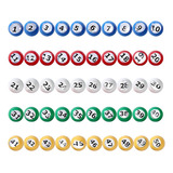 Bolas De Números Para Máquina De Lotería De Juegos 1 A 50 -h