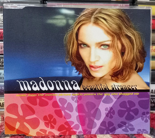 Madonna Cd Single Beatiful Stranger Aleman Como Nuev